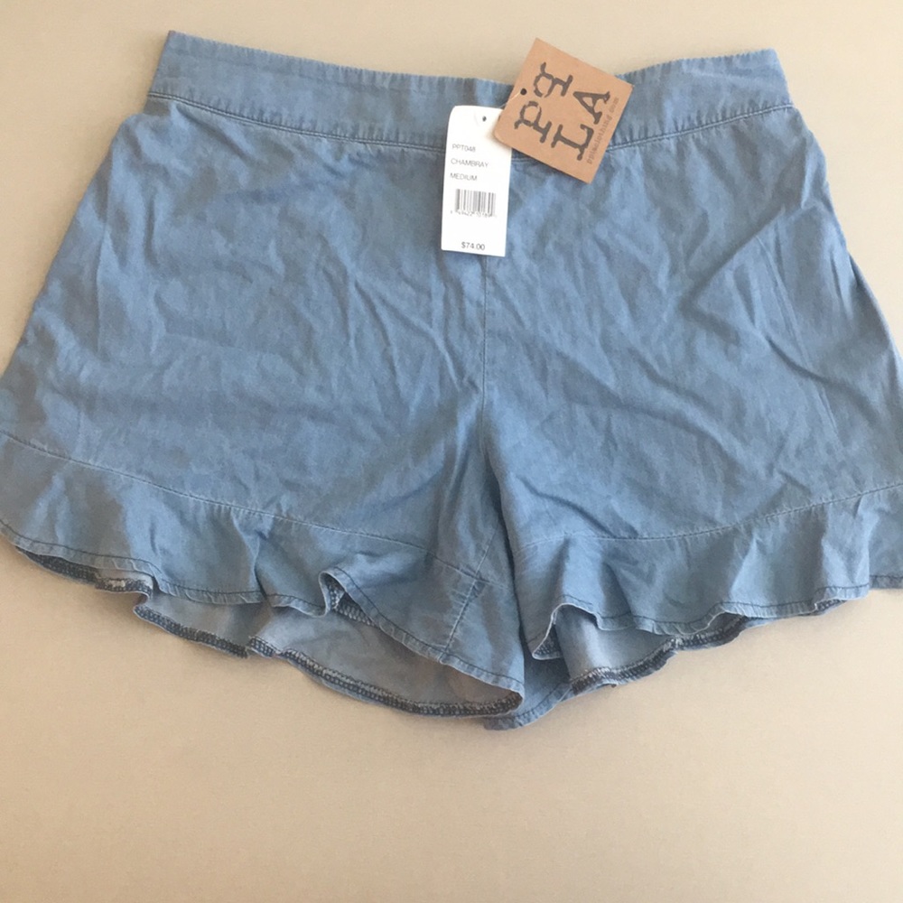 PPLA chambray shorts